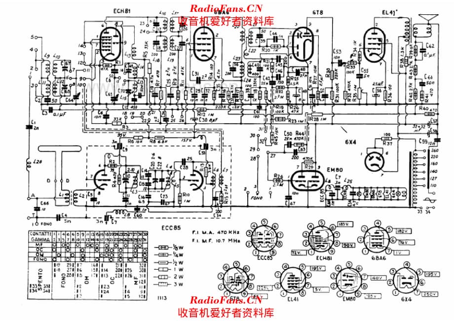 Watt Radio WR470 T 电路原理图.pdf_第1页