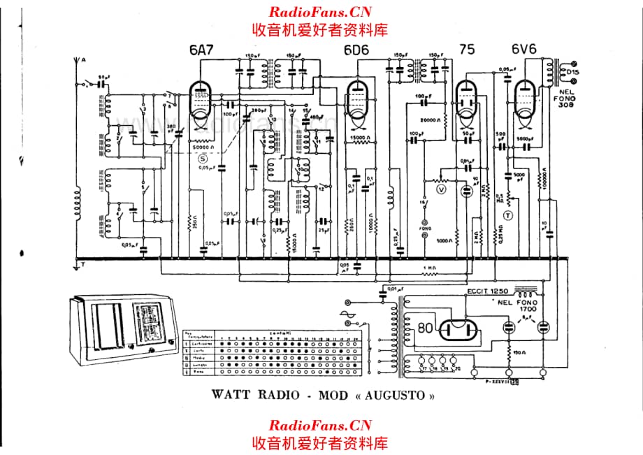 Watt Radio Augusto 电路原理图.pdf_第1页