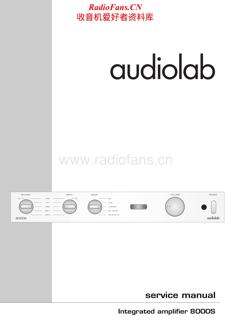 Audiolab-8000S-int-sm维修电路原理图.pdf_第1页