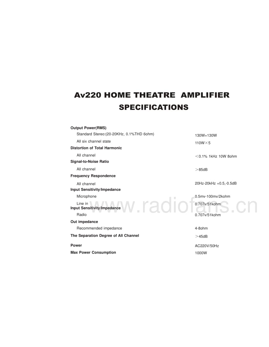 BBK-AV220-avr-sm维修电路原理图.pdf_第3页