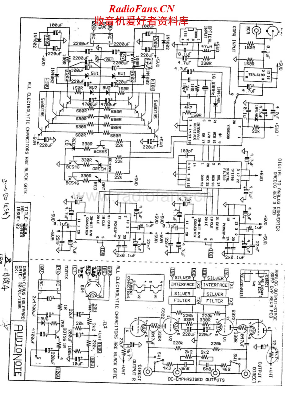 AudioNote-DAC3-dac-sch维修电路原理图.pdf_第1页