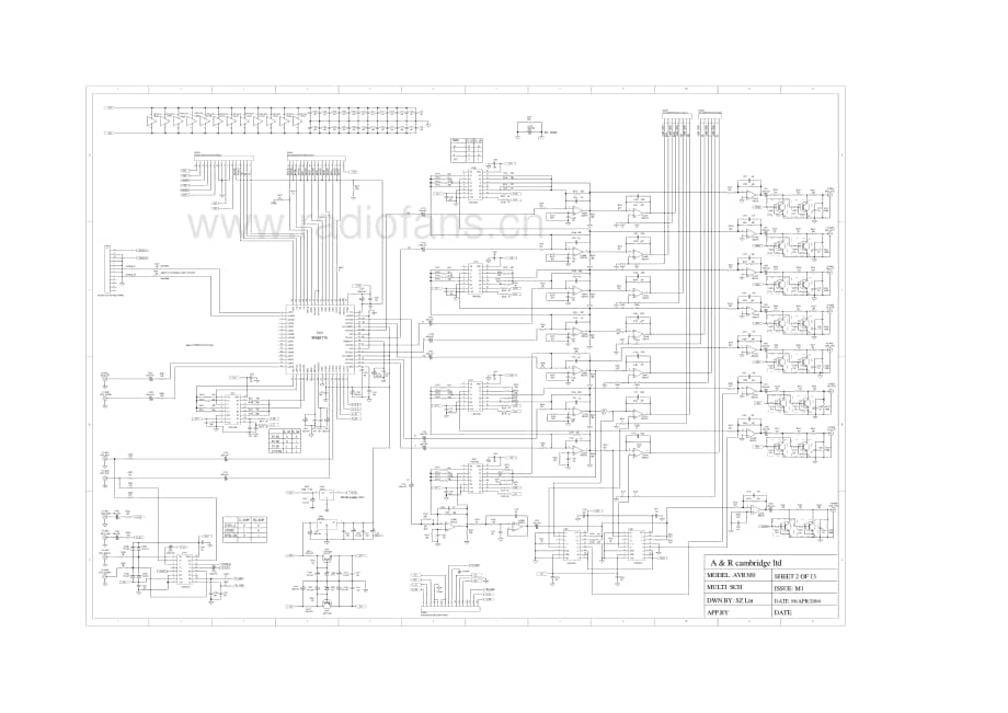 Arcam-DivaAVR300-avr-sch维修电路原理图.pdf_第3页