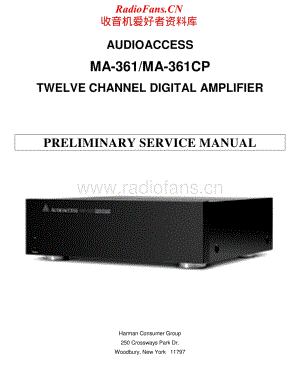 AudioAccess-MA361-pwr-sm维修电路原理图.pdf