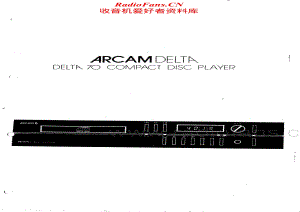 Arcam-Delta70-cd-sm维修电路原理图.pdf