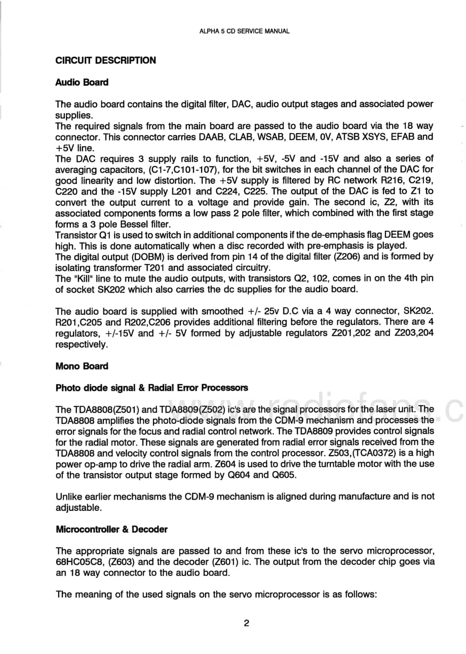 Arcam-Alpha5-cd-sm维修电路原理图.pdf_第3页