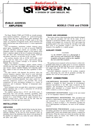Bogen-CT60B-pa-sm维修电路原理图.pdf