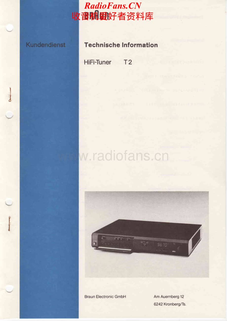 Braun-T2-tun-sm维修电路原理图.pdf_第1页