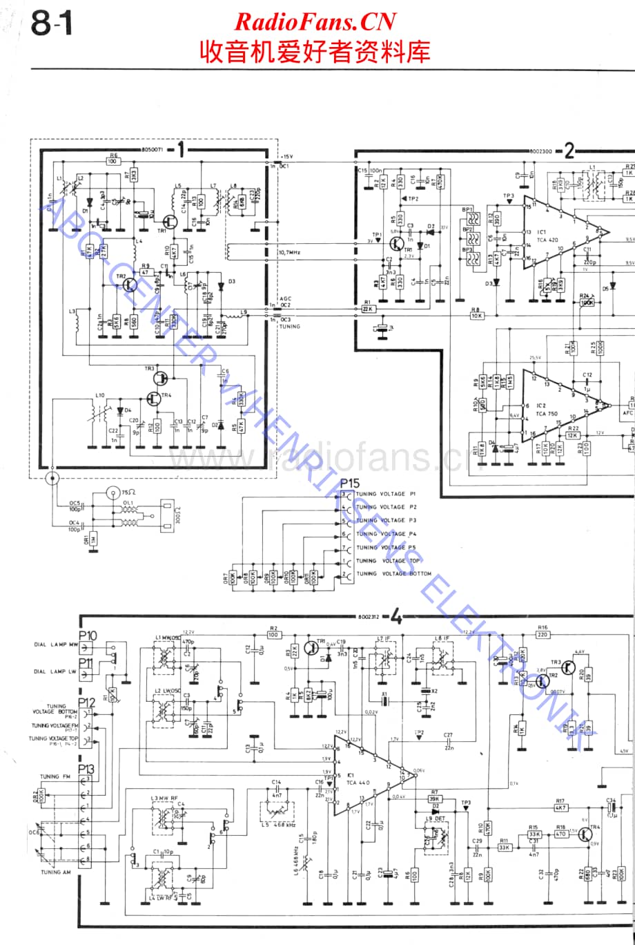 B&O-Beomaster2200-type-1601维修电路原理图.pdf_第2页