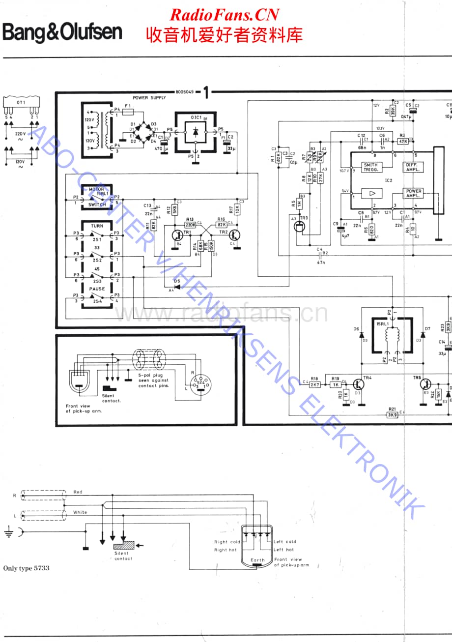 B&O-Beogram3404-type-5747维修电路原理图.pdf_第2页