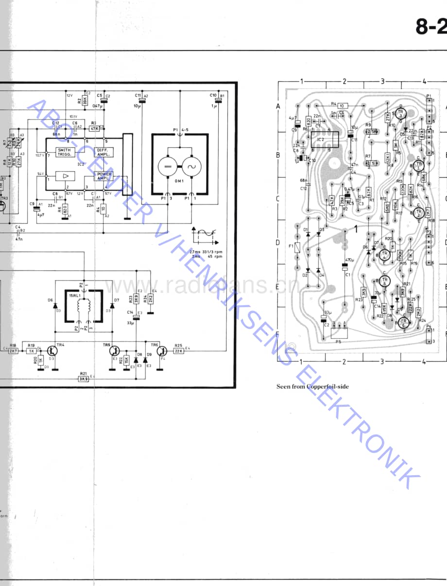 B&O-Beogram3404-type-5747维修电路原理图.pdf_第3页