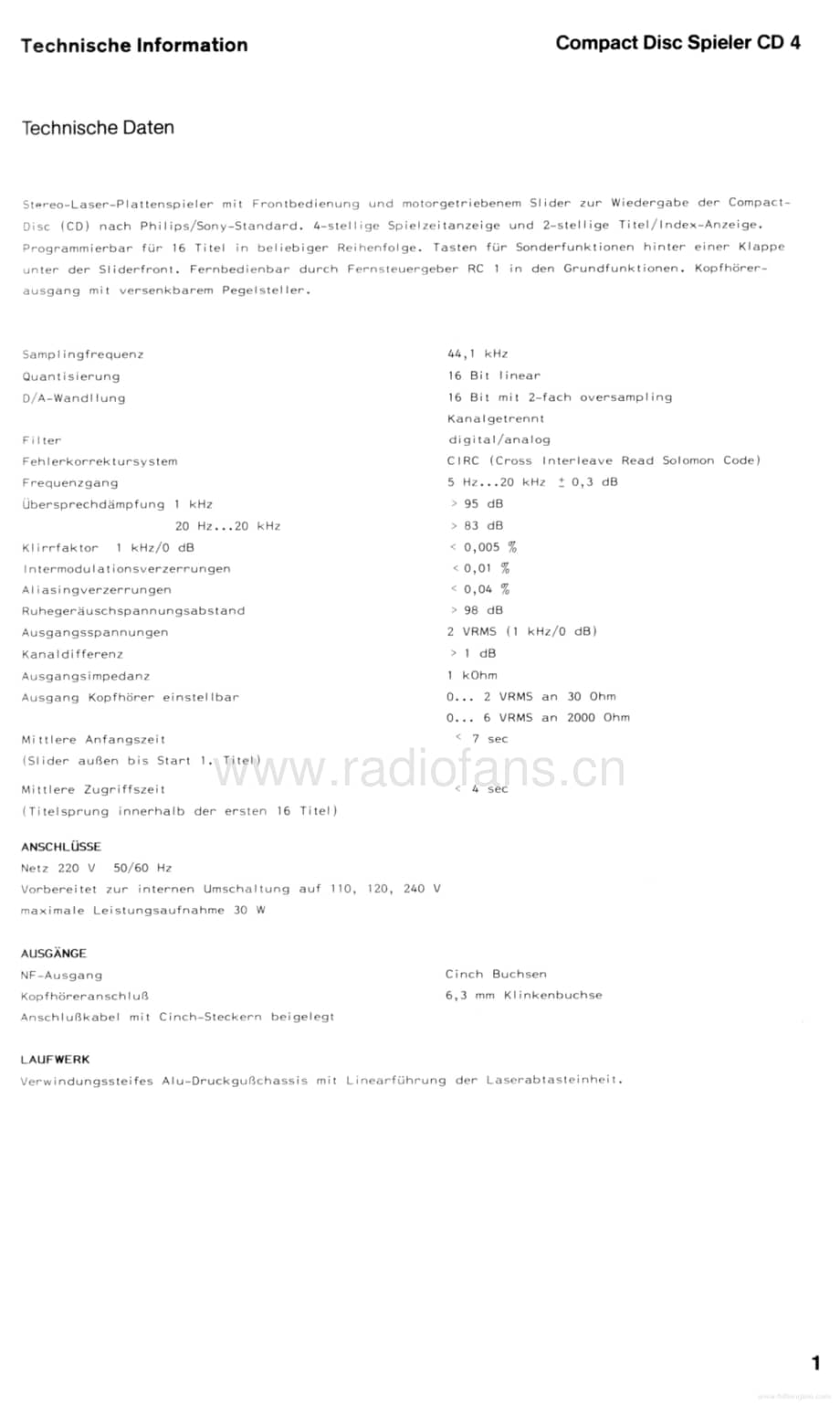 Braun-CD4-cd-sm维修电路原理图.pdf_第3页