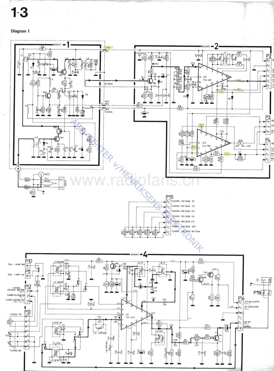 B&O-Beocenter4000-type-1603维修电路原理图.pdf_第3页