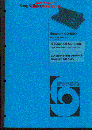 B&O-BeogramCD3500-type-51xx维修电路原理图.pdf