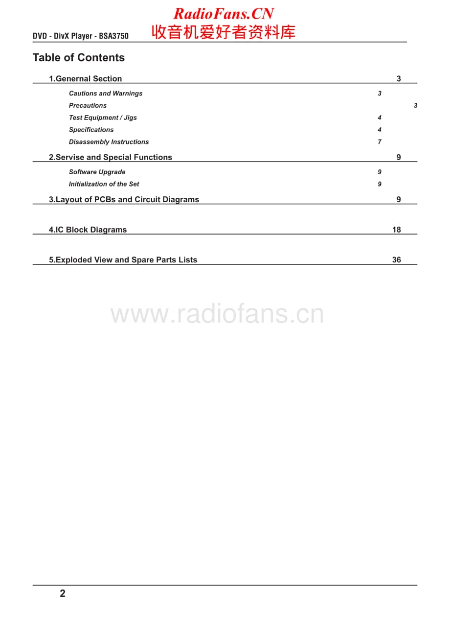 Belson-BSA-cd-sm维修电路原理图.pdf_第2页