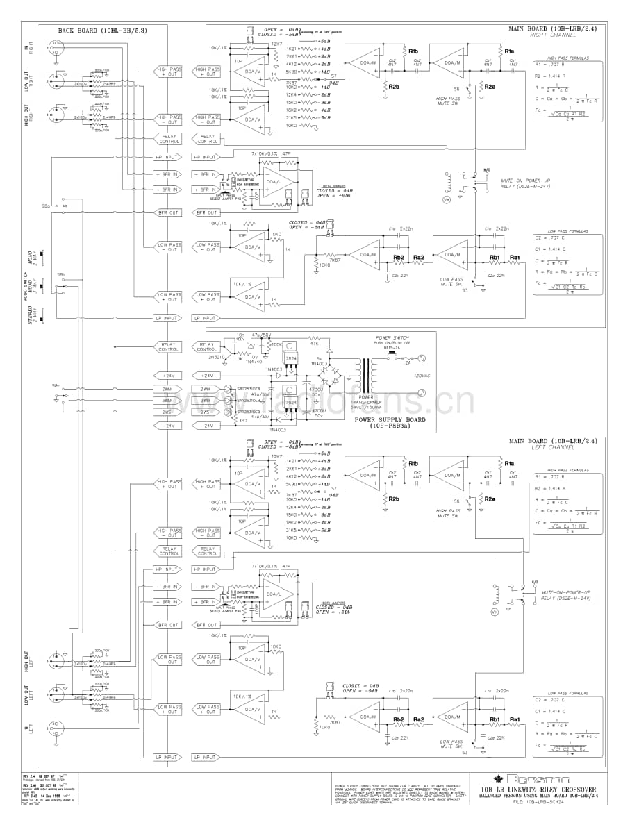 Bryston-10B-xo-sch维修电路原理图.pdf_第3页