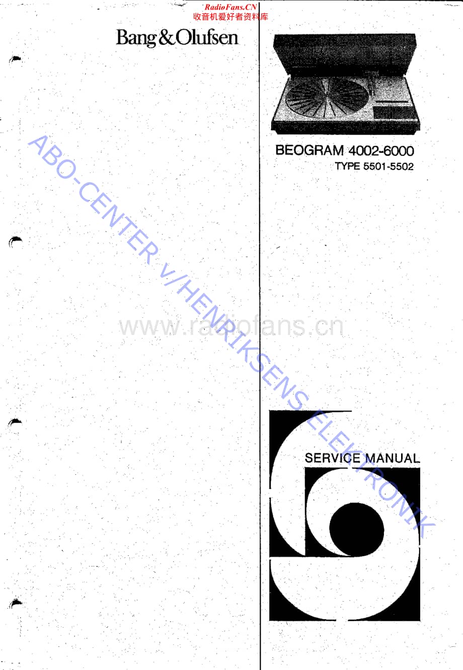 B&O-Beogram4002-type-550x维修电路原理图.pdf_第1页