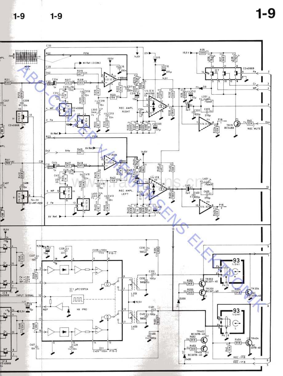 B&O-Beocord5500-type-493x维修电路原理图.pdf_第3页