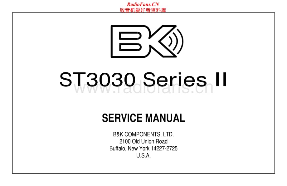 BKComponents-ST3030serieII-pwr-sm维修电路原理图.pdf_第1页