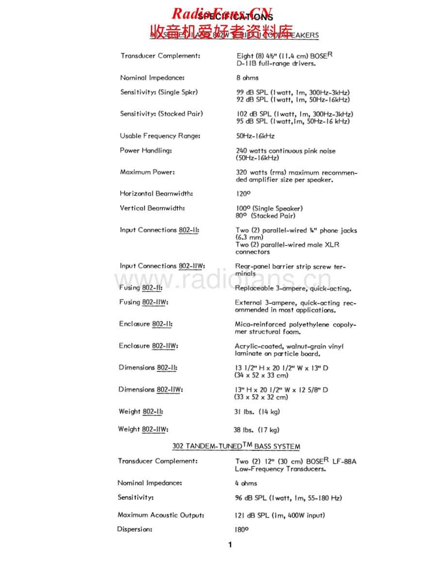 Bose-802W-sc-sm维修电路原理图.pdf_第2页