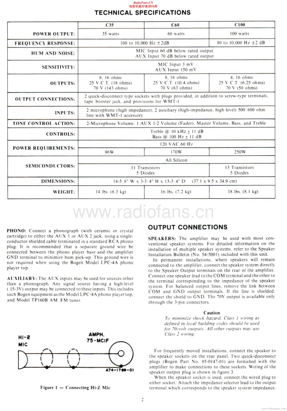 Bogen-C60-pa-sm维修电路原理图.pdf_第2页