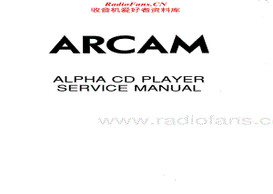 Arcam-AlphaCD-cd-sm维修电路原理图.pdf