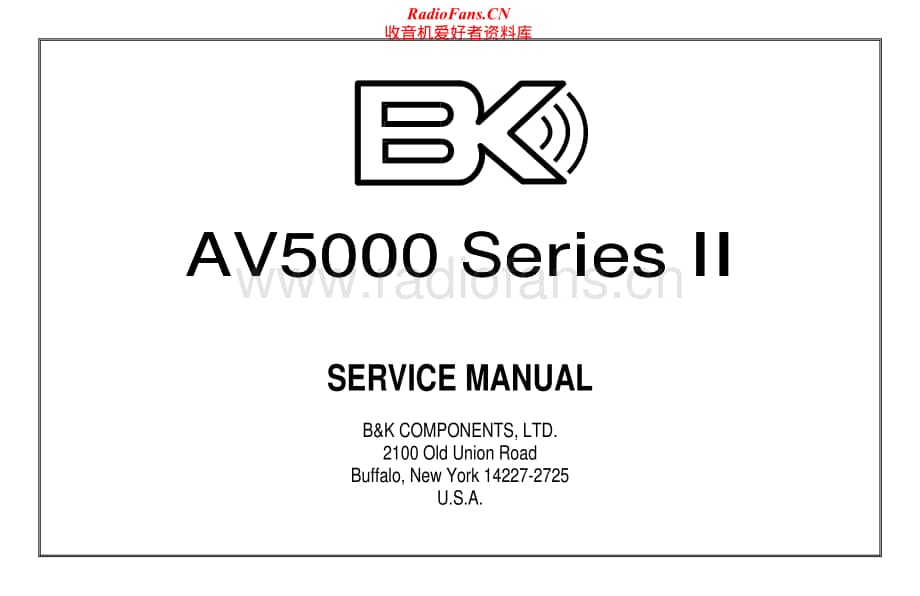 B&K-AV5000MK2-pwr-sch维修电路原理图.pdf_第1页