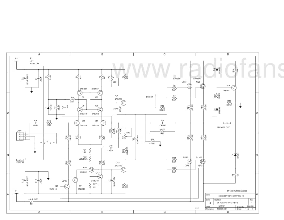 B&K-AV5000MK2-pwr-sch维修电路原理图.pdf_第3页