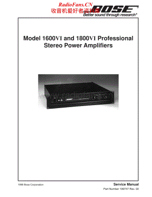 Bose-1600VI-pwr-sm维修电路原理图.pdf