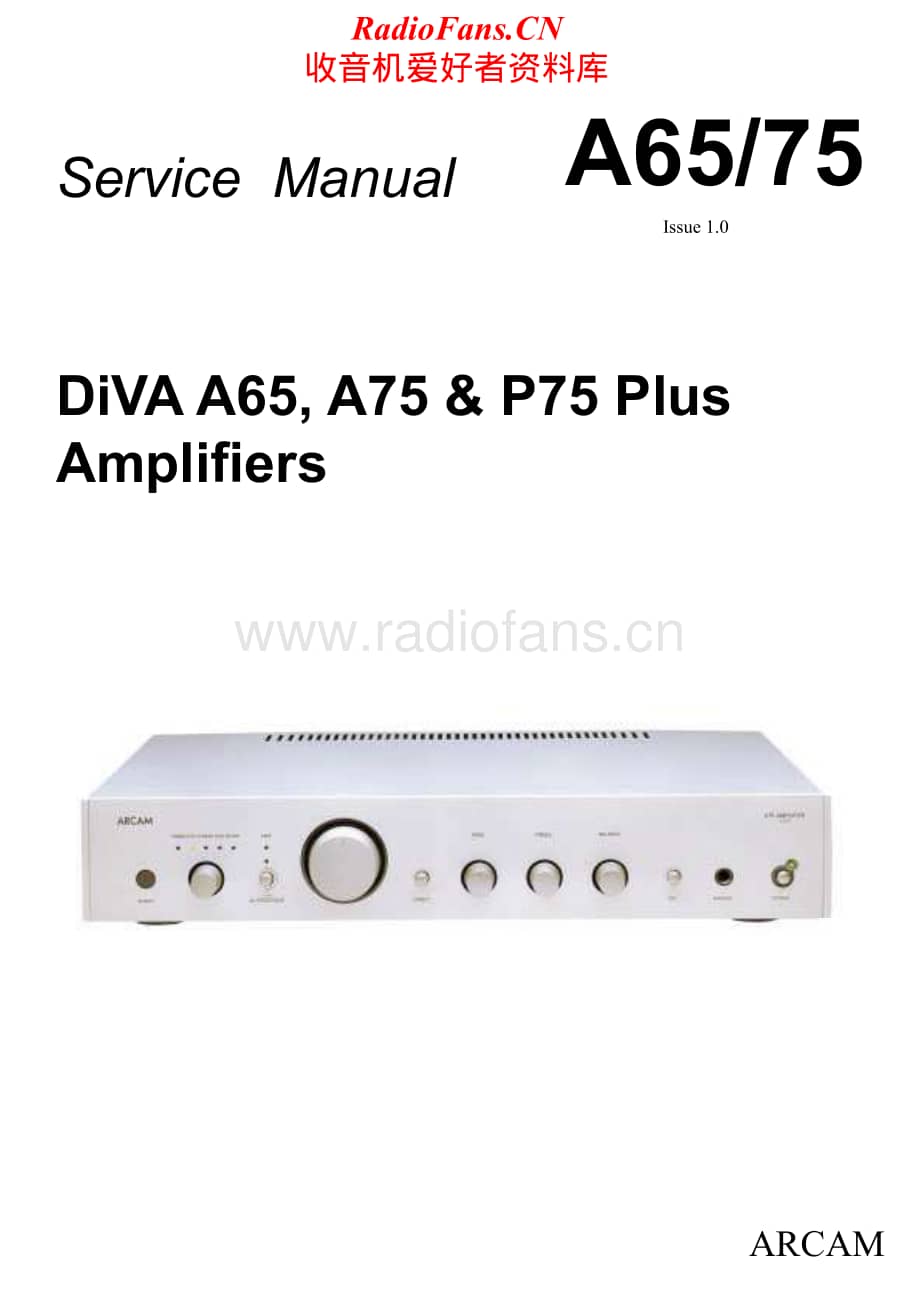 Arcam-DivaP75-pwr-sm维修电路原理图.pdf_第1页