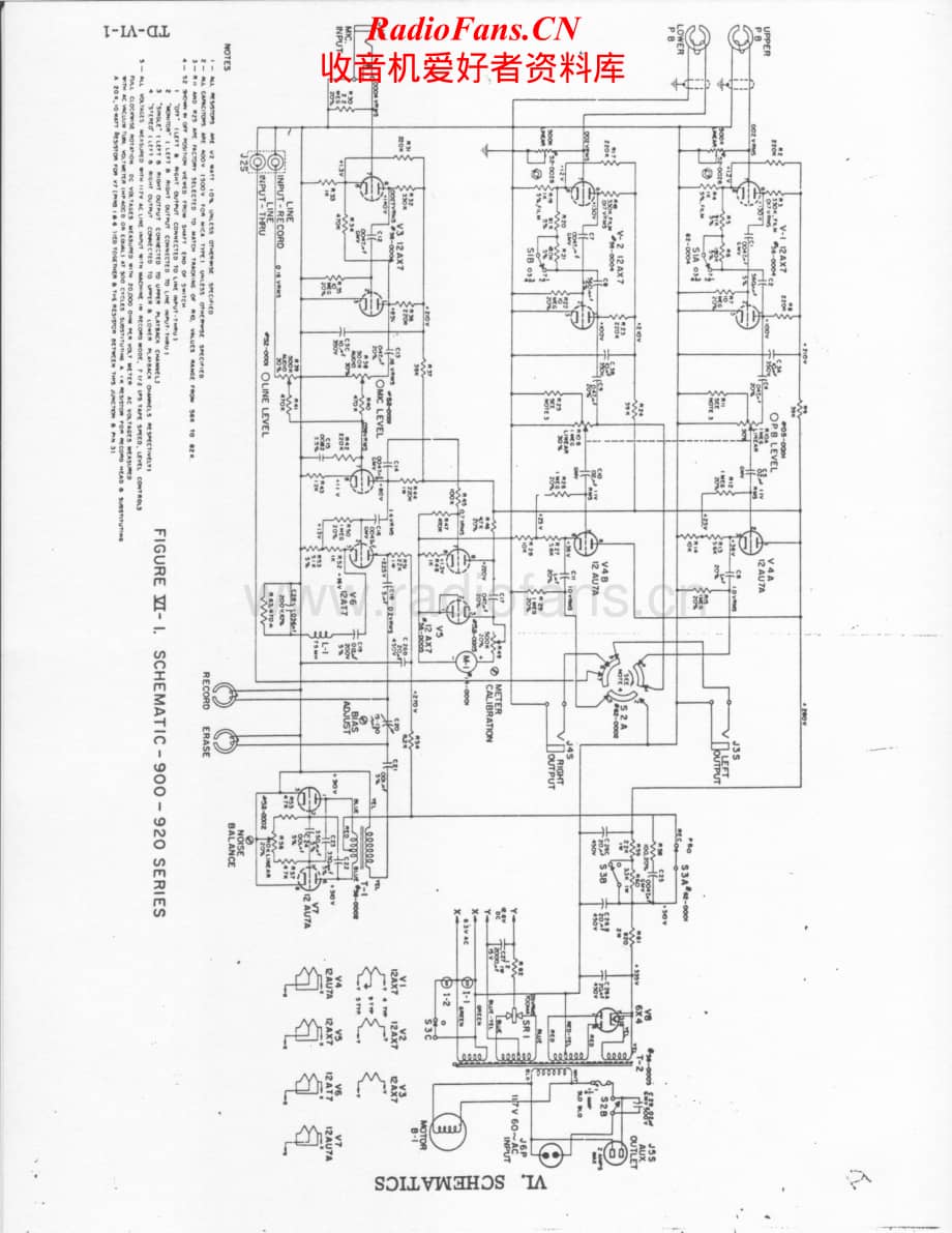 Ampex-900-tape-sch维修电路原理图.pdf_第1页