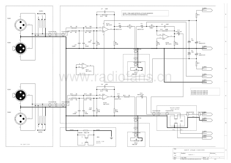 C.Audio-RA2000-pwr-sch维修电路原理图.pdf_第3页