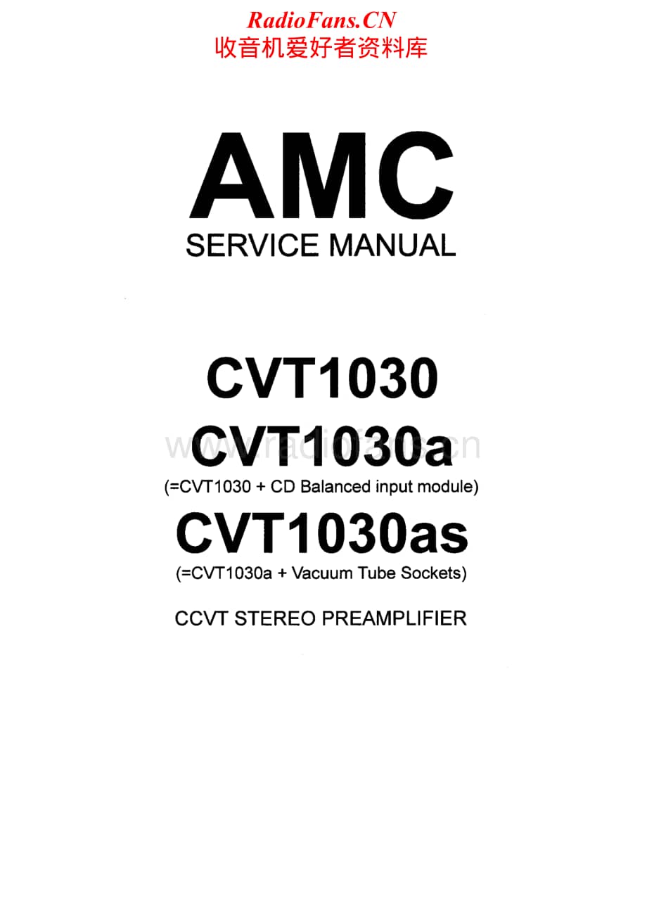 Amc-CVT1030AS-pre-sm维修电路原理图.pdf_第1页