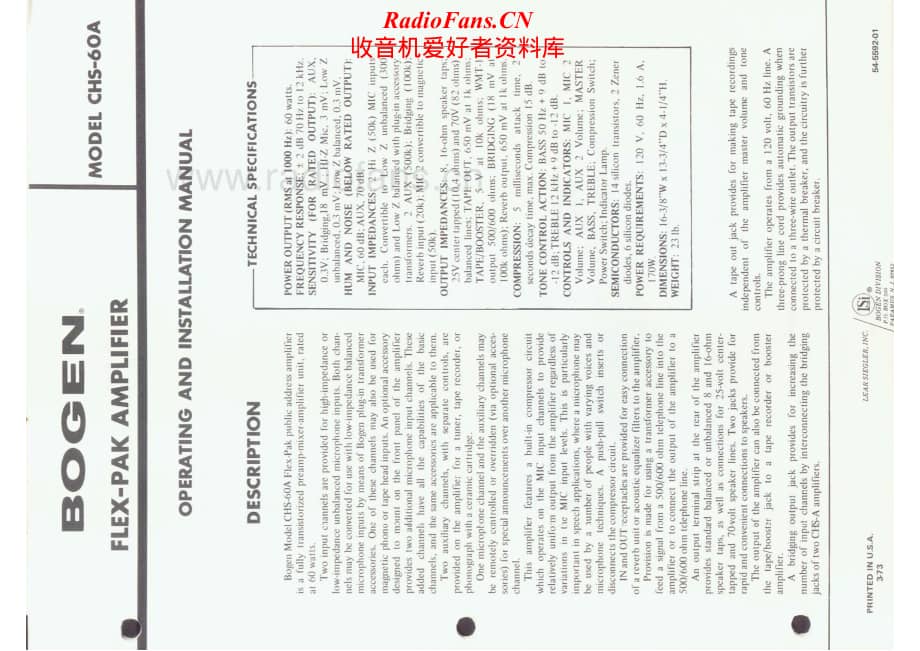 Bogen-CHS60A-int-sm维修电路原理图.pdf_第1页