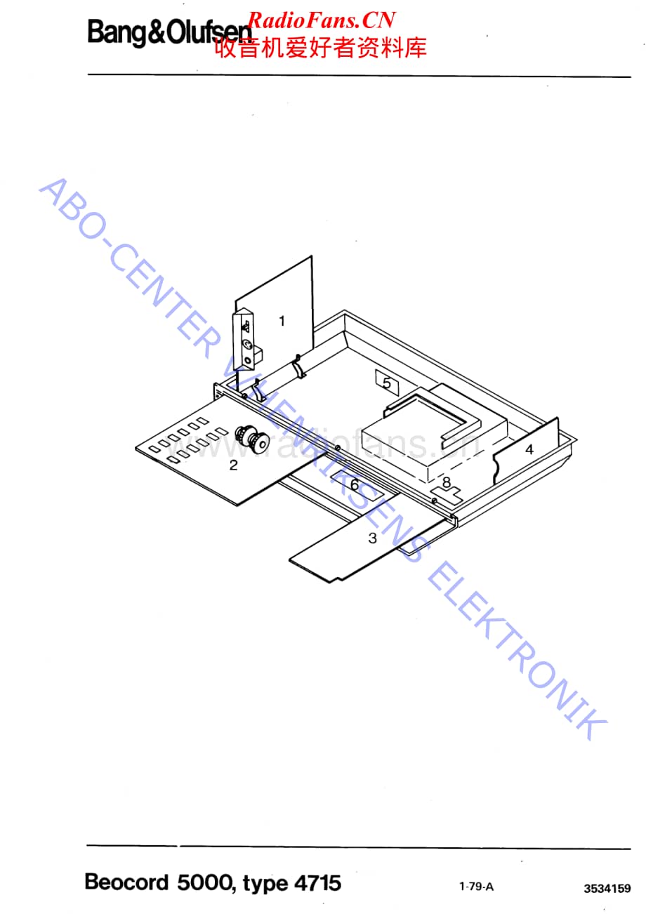 B&O-Beocord5000-type-4715维修电路原理图.pdf_第1页