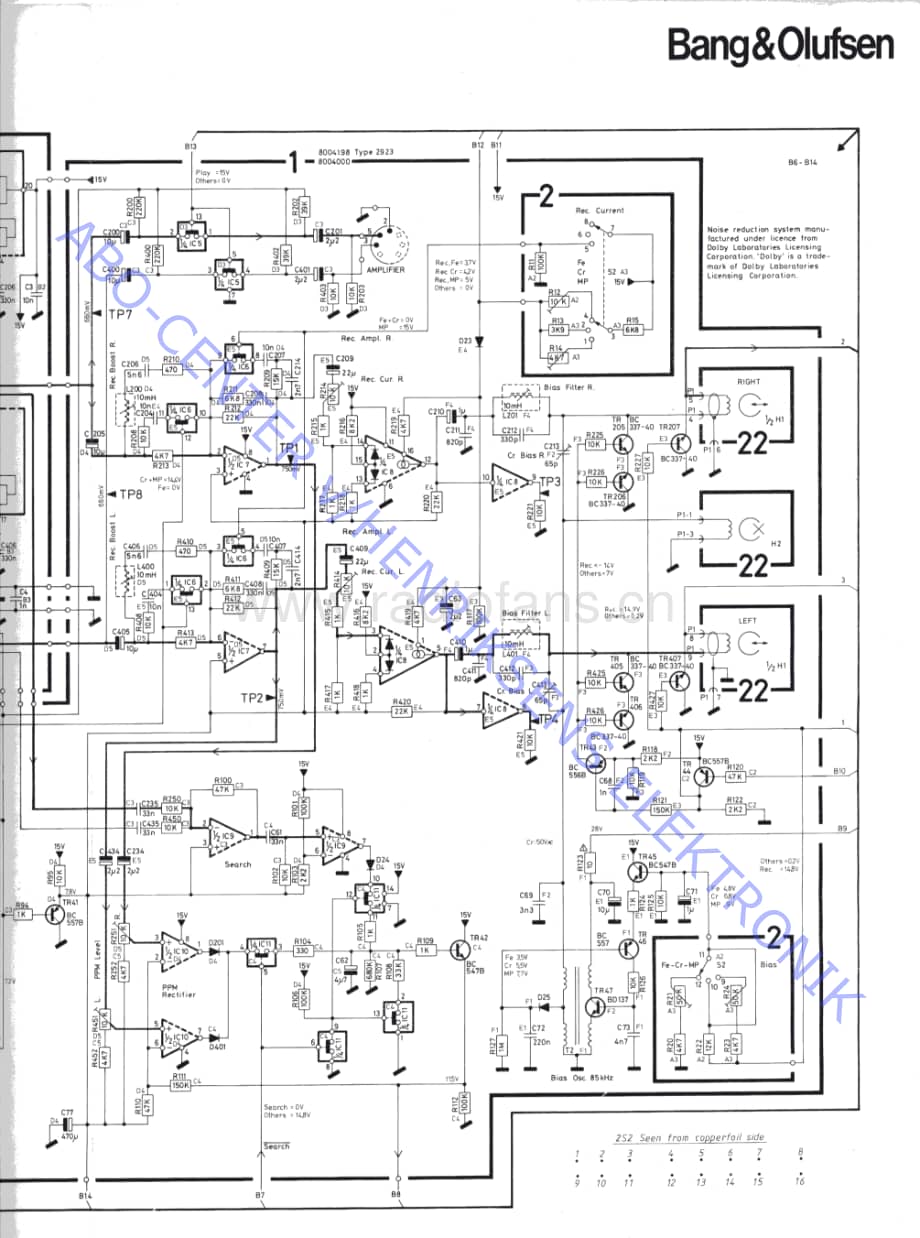 B&O-Beocord2000-type-292x维修电路原理图.pdf_第3页