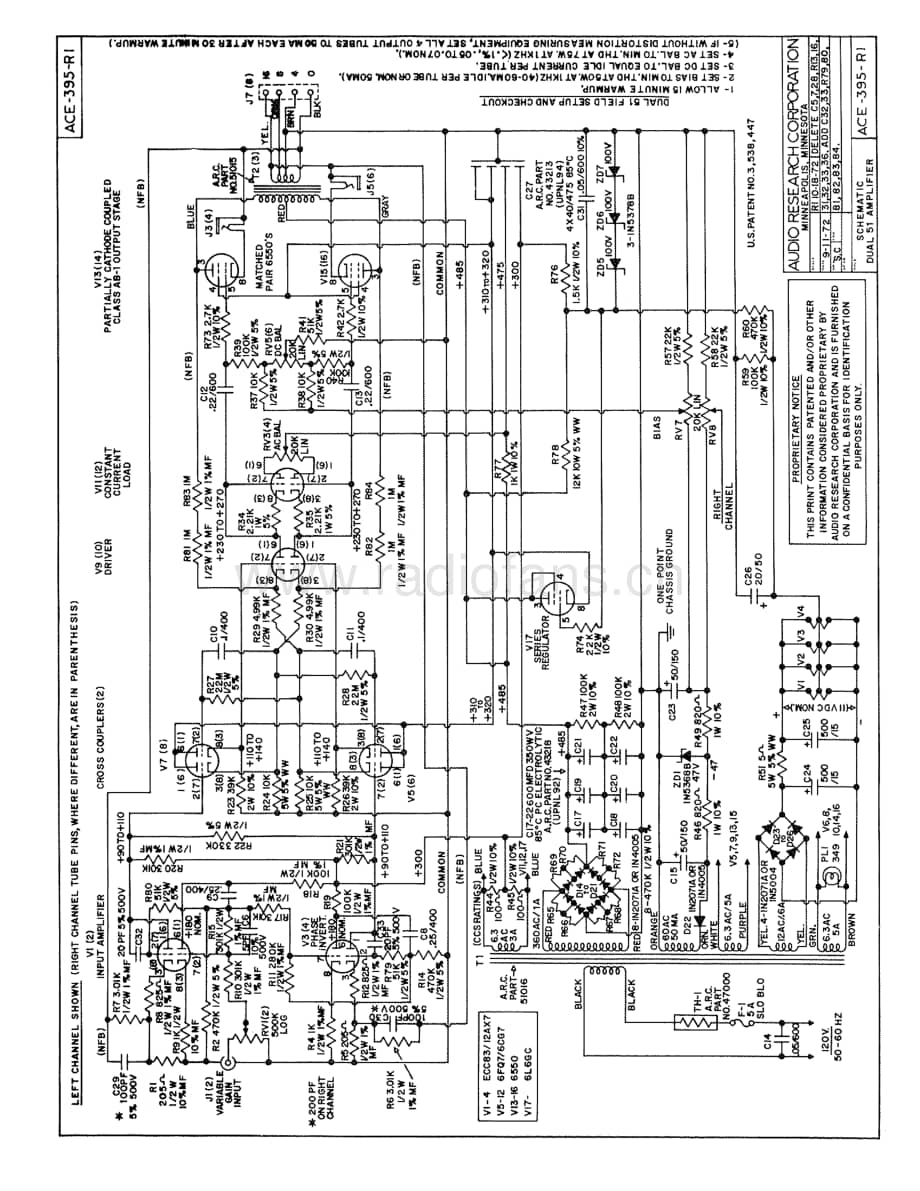 AudioResearch-D51-pwr-sch维修电路原理图.pdf_第3页