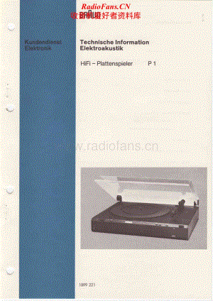 Braun-P1-tt-sm维修电路原理图.pdf