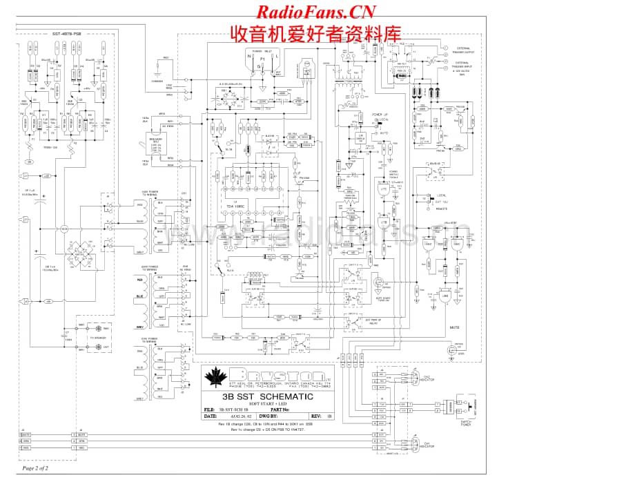 Bryston-3B-SST-pwr-sch维修电路原理图.pdf_第2页