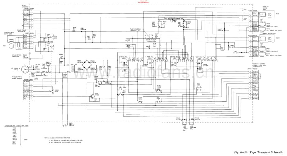 Ampex-440-tape-sch维修电路原理图.pdf_第1页