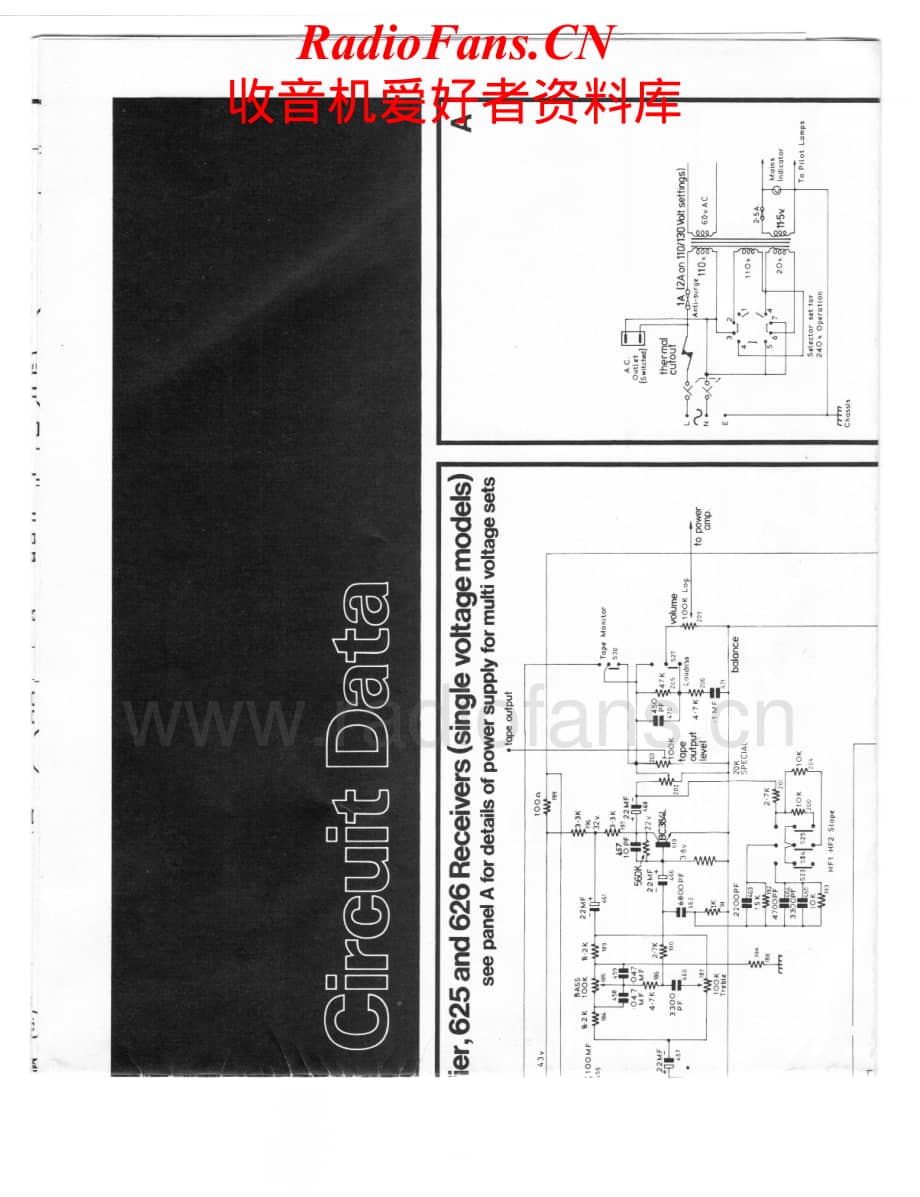 ArmstrongAudio-625-rec-sch1维修电路原理图.pdf_第2页