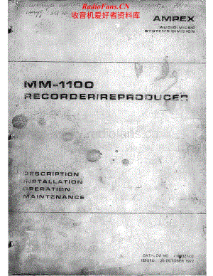 Ampex-MM1100-tape-sm3维修电路原理图.pdf