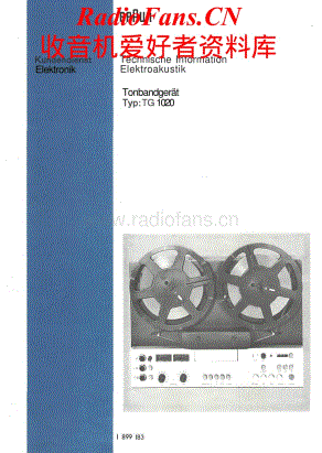 Braun-TG1020-tape-sm维修电路原理图.pdf