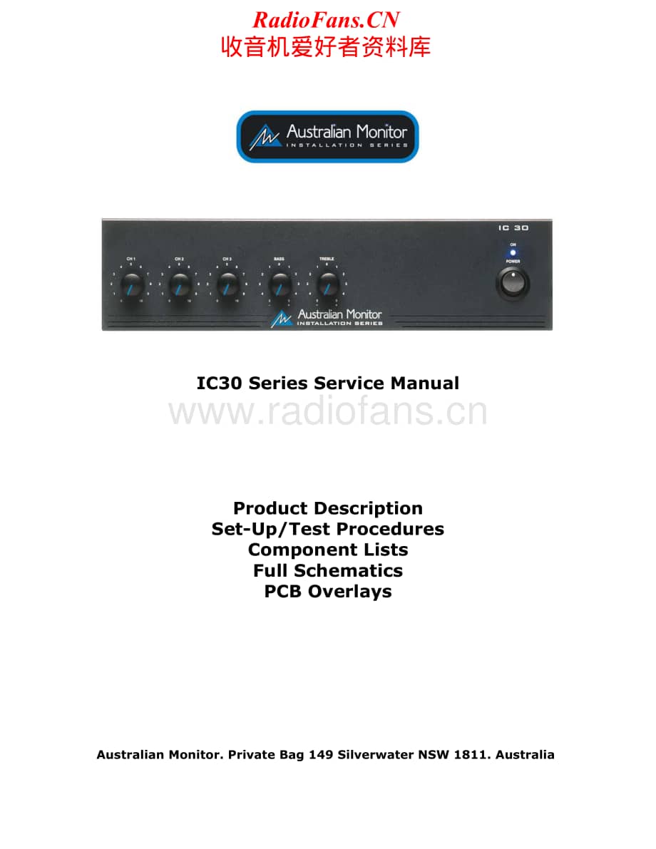 AustralianMonitor-IC30-pwr-sm维修电路原理图.pdf_第1页