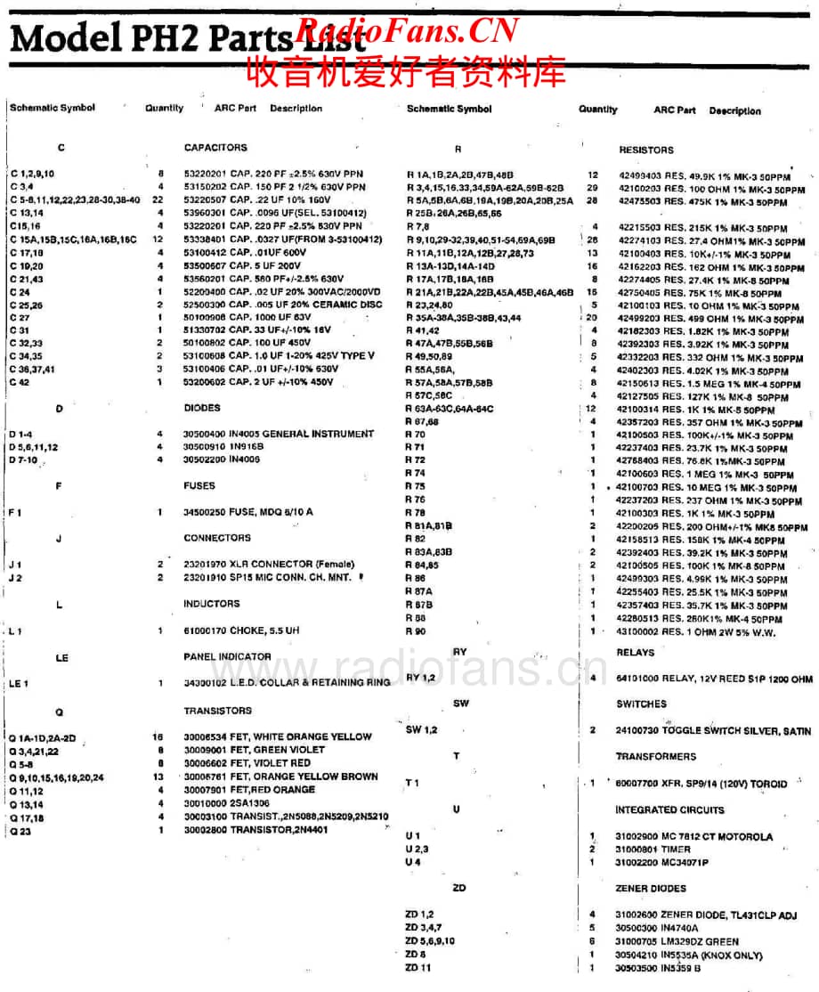 AudioResearch-PH2-riaa-sch维修电路原理图.pdf_第2页