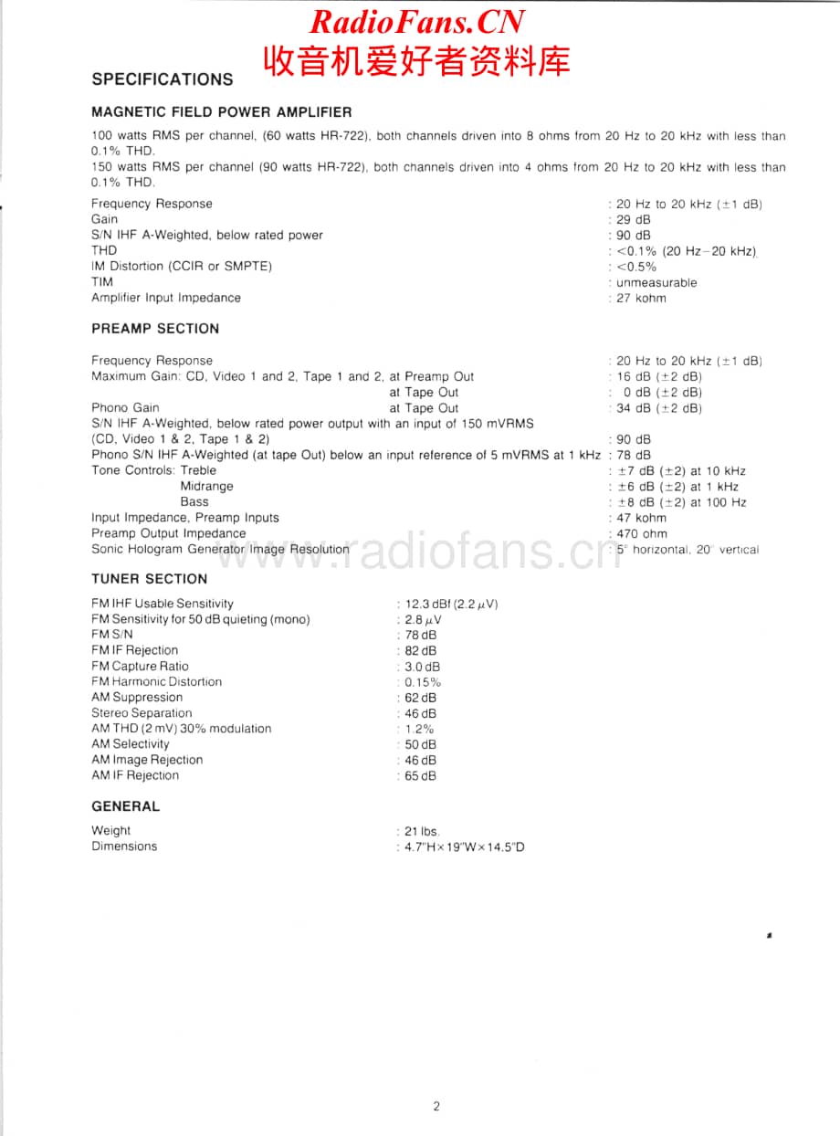 Carver-HR752-rec-sm维修电路原理图.pdf_第2页