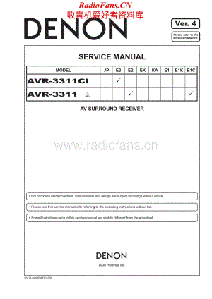 Denon-AVR3311-avr-sm维修电路原理图.pdf