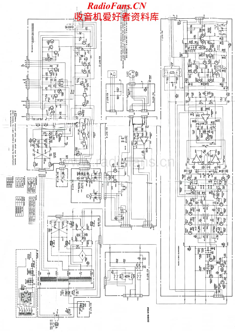 Denon-POA6600-pwr-sch维修电路原理图.pdf_第1页