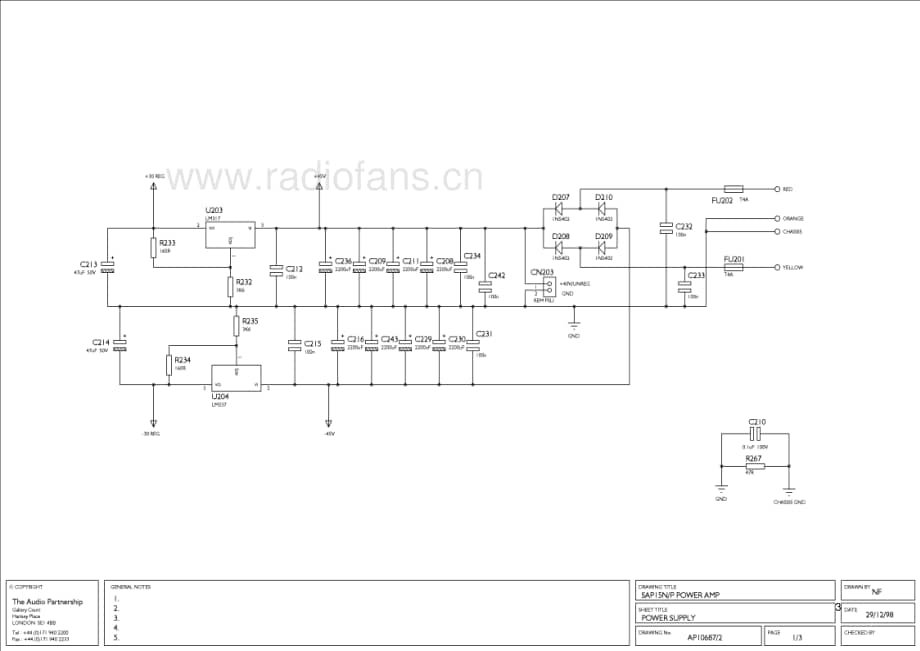 Cambridge-A500-int-sch维修电路原理图.pdf_第3页