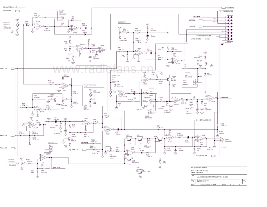 DBX-1066-lim-sch维修电路原理图.pdf_第3页