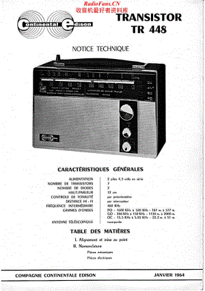 Continental-TR448-rec-sch维修电路原理图.pdf